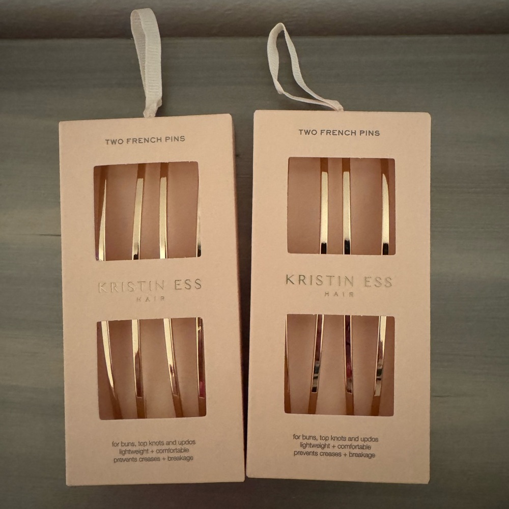 Gold Elegant Hair Clips